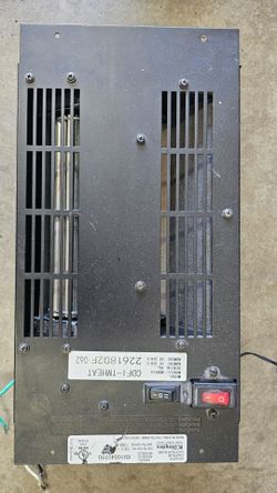 Dimplex fan and heater