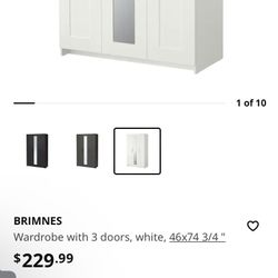 IKEA Brimness Closet With Mirror Door