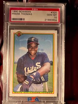 1990 Bowman Frank Thomas PSA 10