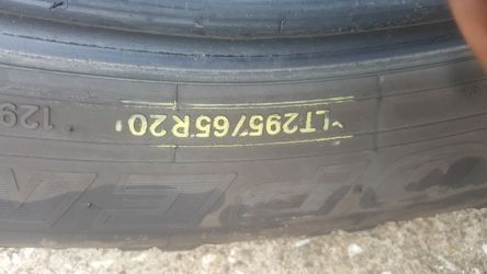 2956520s two tires mount and balance instaladas y balaceadas