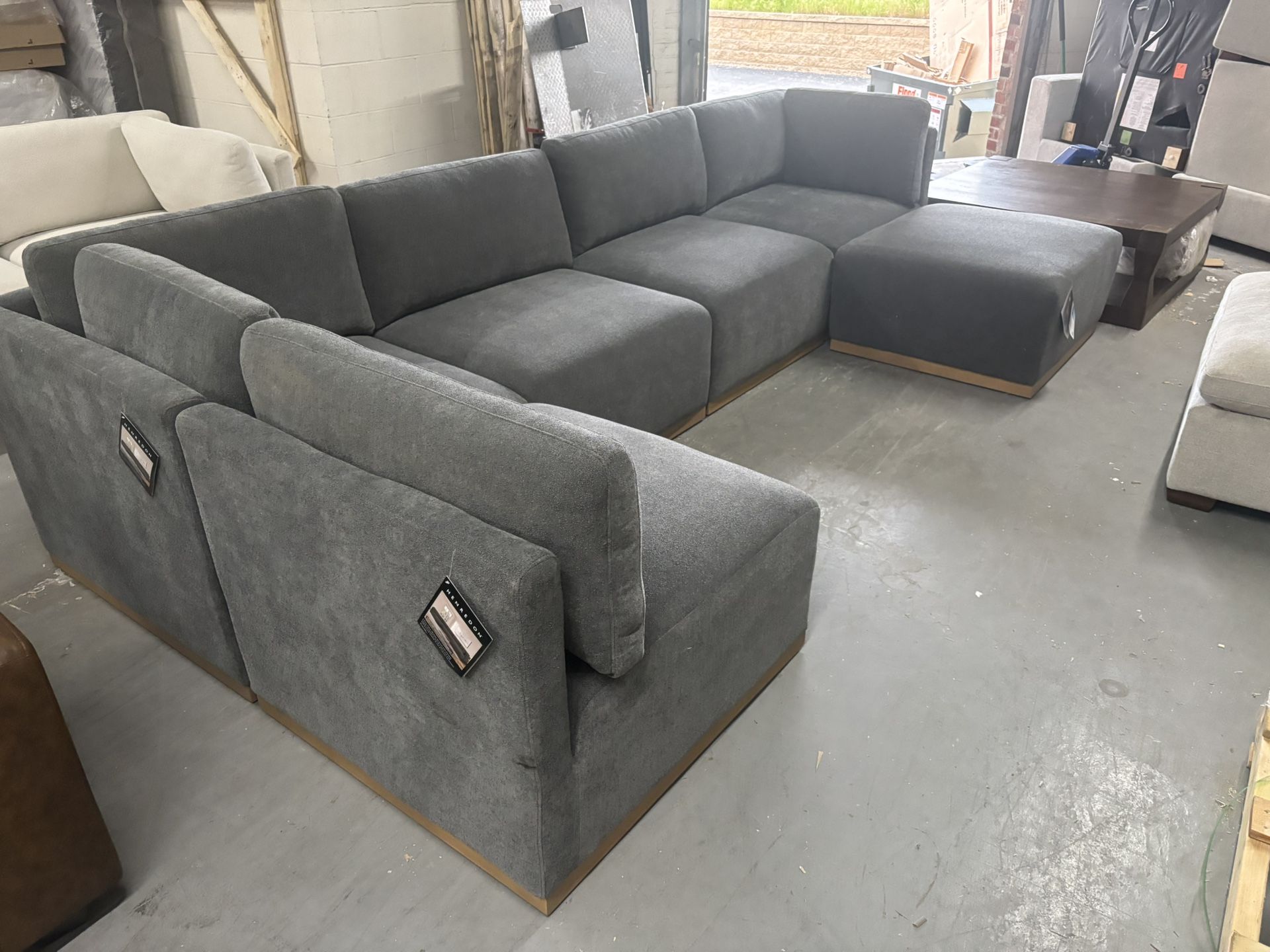 Grey Couch Sectional