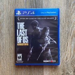 PS4 The Last Of Us