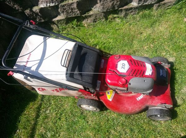 self-propelled craftsman 7.0 hp lawn mower for sale in