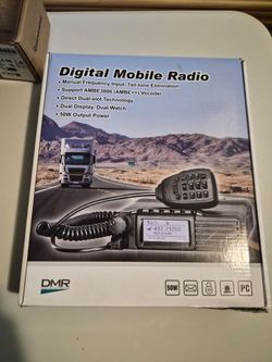 New Recent UHF mobile DMR and analog radio