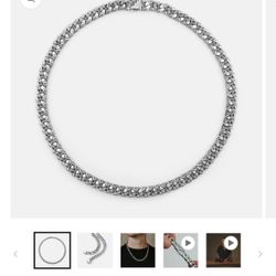 Sliver Cuban Chain 
