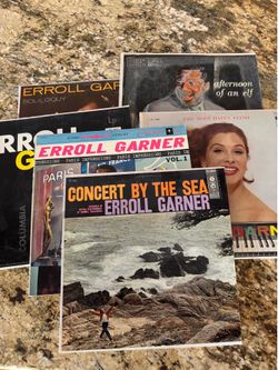 6 Vintage Erroll Garner Vinyl