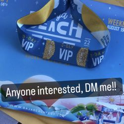 Baja Beachfest Weekend 1 VIP Ticket 