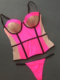 Victoria's Secret corset and panty. New with tags