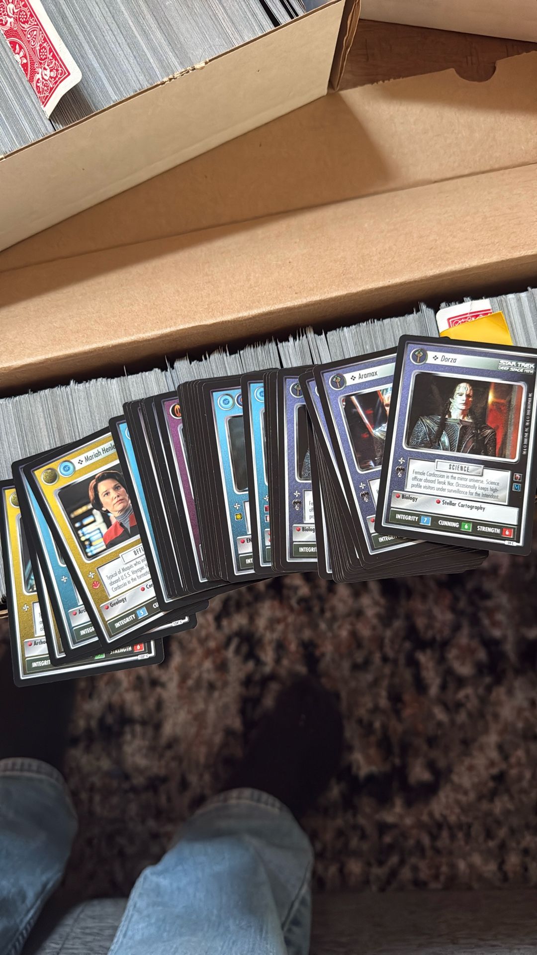1000s Of Star Trek Cards
