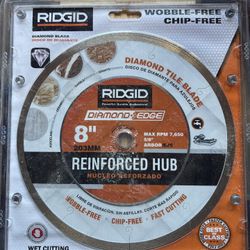 RIDGID Tile Saw Blades