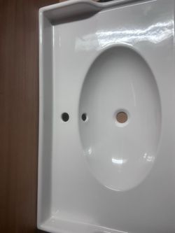 NEW NEW!!!! White Ceramic Bathroom Sink Basin