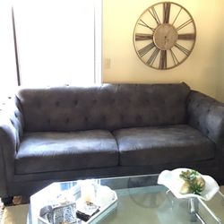 Newer  2 Grey Couches