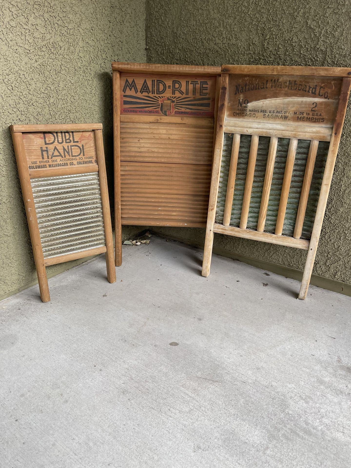 Vintage Wash Boards