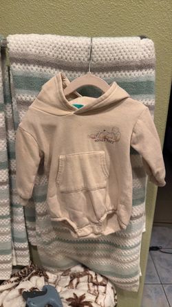 Baby Hooded Romper Sweatshirt Onesie