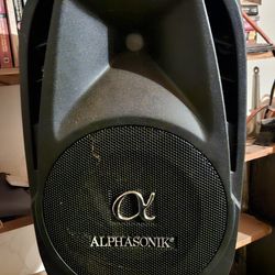 Set Of Alphasonik Professional Speakers