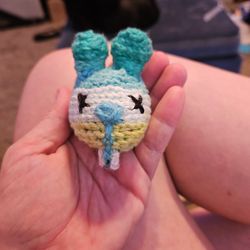 Zombunny Head Mini Plush