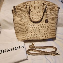 Brahmin Shortbread Melbourne Duxbury Satchel/Shoulder Bag