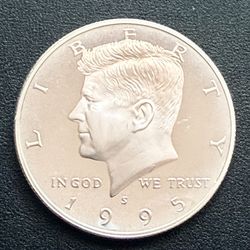 1995-S Kennedy Half Dollar Silver Proof
