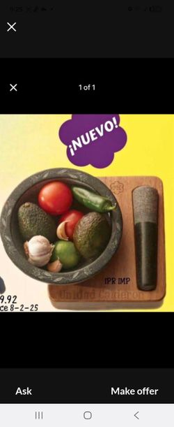 Molcajete Princess House 