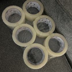6 Pack Of Packing Tape 