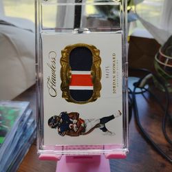 Jordan Howard flawless Gold Player worn Triple color patch sp card 04/25