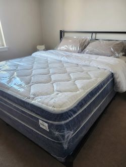 King, California King, Queen, Full, Twin & Twin XL 🛌 🚨 Ideal Brand NEW Mattress –Take Home Today for Just $39 Down – 0% Interest – No Credit Needed!