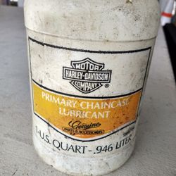 3 Harley -davidson 1quart Primary Chaincase Lubricant