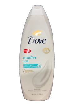 Dove Sensitive Skin Body Wash Hypoallergenic Unscented 24 oz