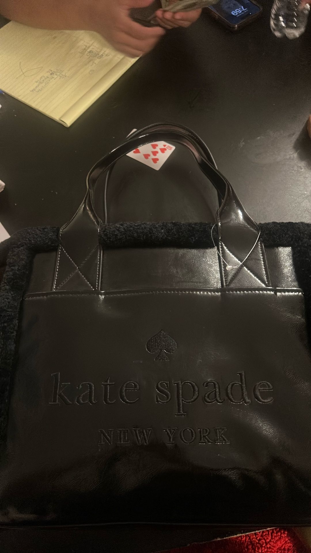 Kate Spade Black Tote Bag 