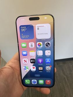 iPhone 16 Pro Max 256gb Black Titanium Unlocked 