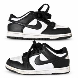 Nike Dunk Low “Panda” – Kids’ Size 2Y