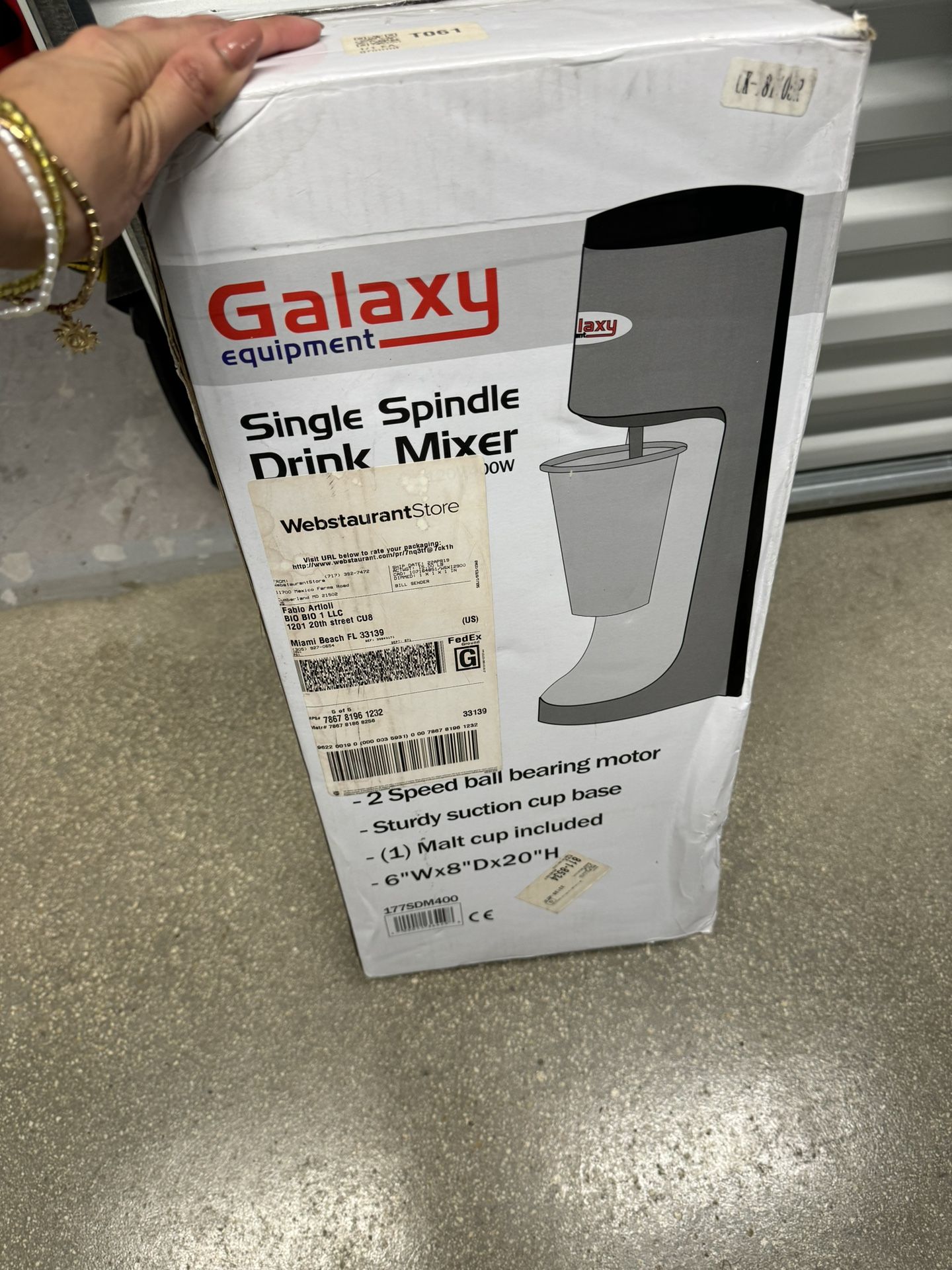 Single Spindle Drink Mixer