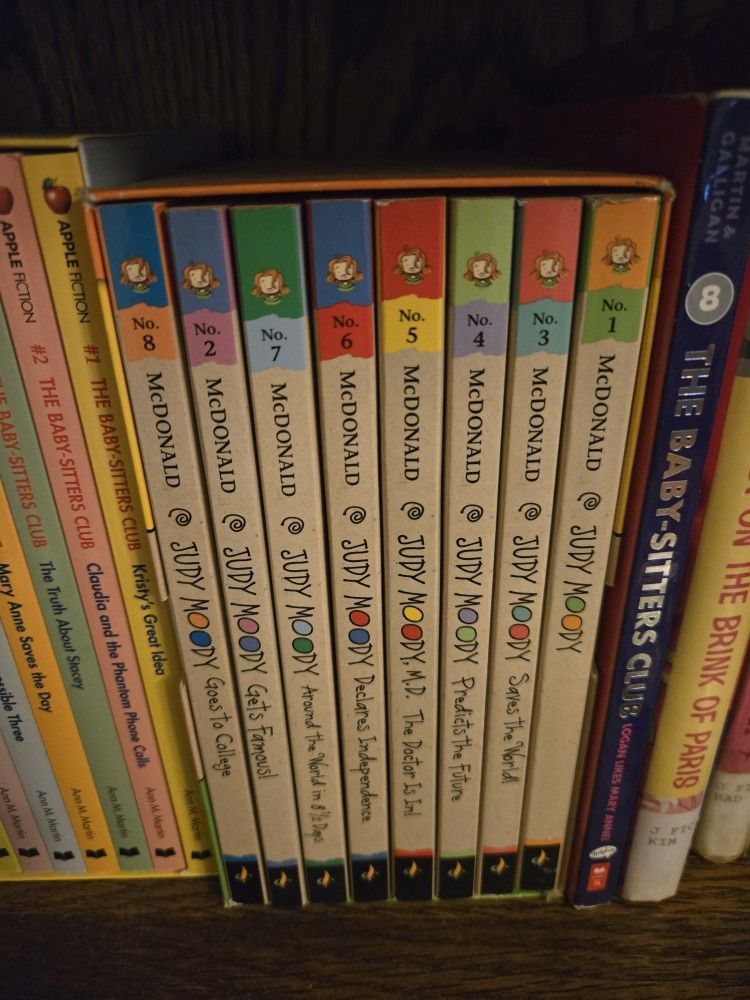 Judy Moody Books 1-8