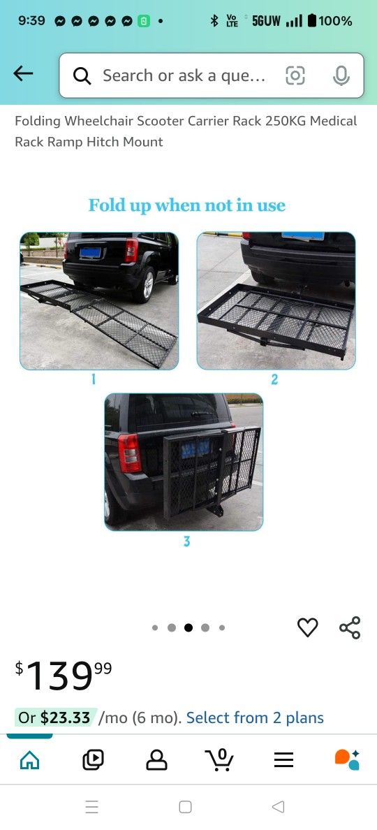 Wheelchair Carrier For Tow Hitch