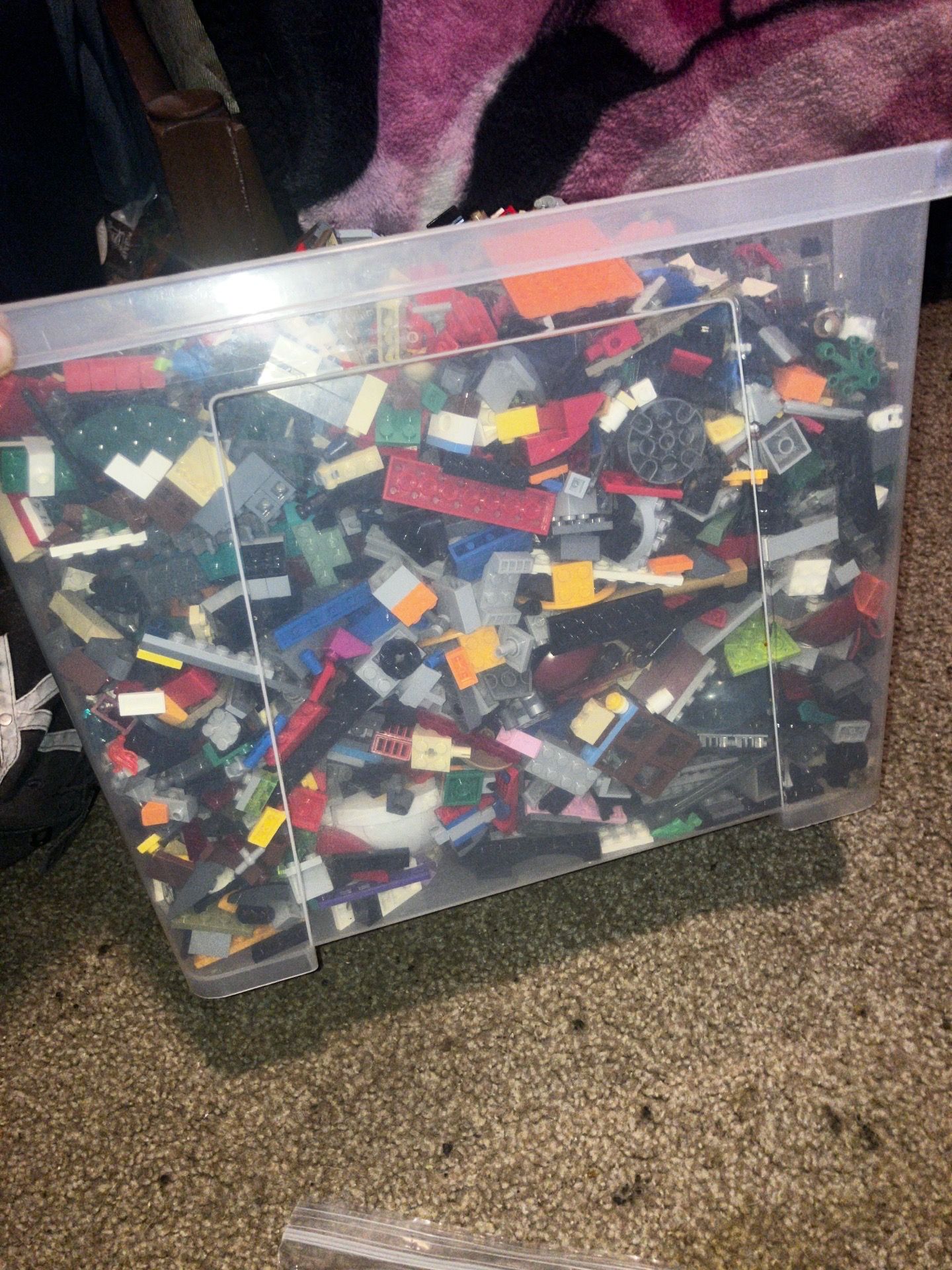 Big box of Legos