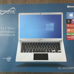 Supersonic 14.1” FHD Windows Notebook