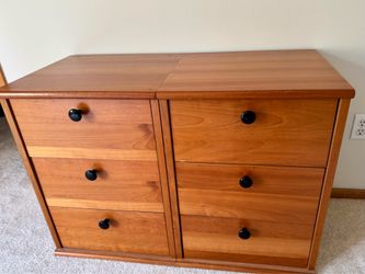 NIGHTSTANDS set of TWO wood grain