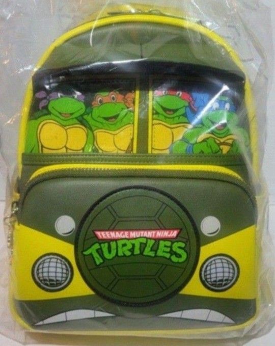 Loungefly Nickelodeon Mutant Ninja Turtle Party Wagon Lights Turn On RARE (707street ) EXCLUSIVE