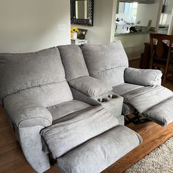 Fabric Loveseat Only 6 Months Old- Like New