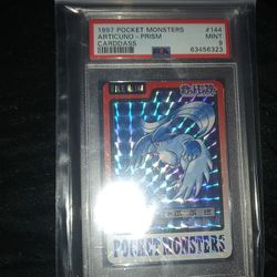 1997 Pocket monsters #144 Articuno Prism