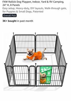 Used dog crates/playpen