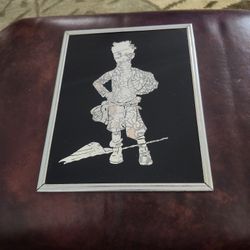 Vintage Mirrorette Genuine Silver Mirror