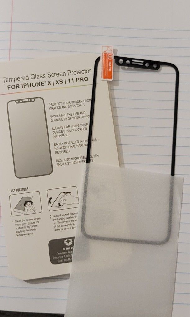 Glass Screen Protector For IPhone X Xs 11 Pro
