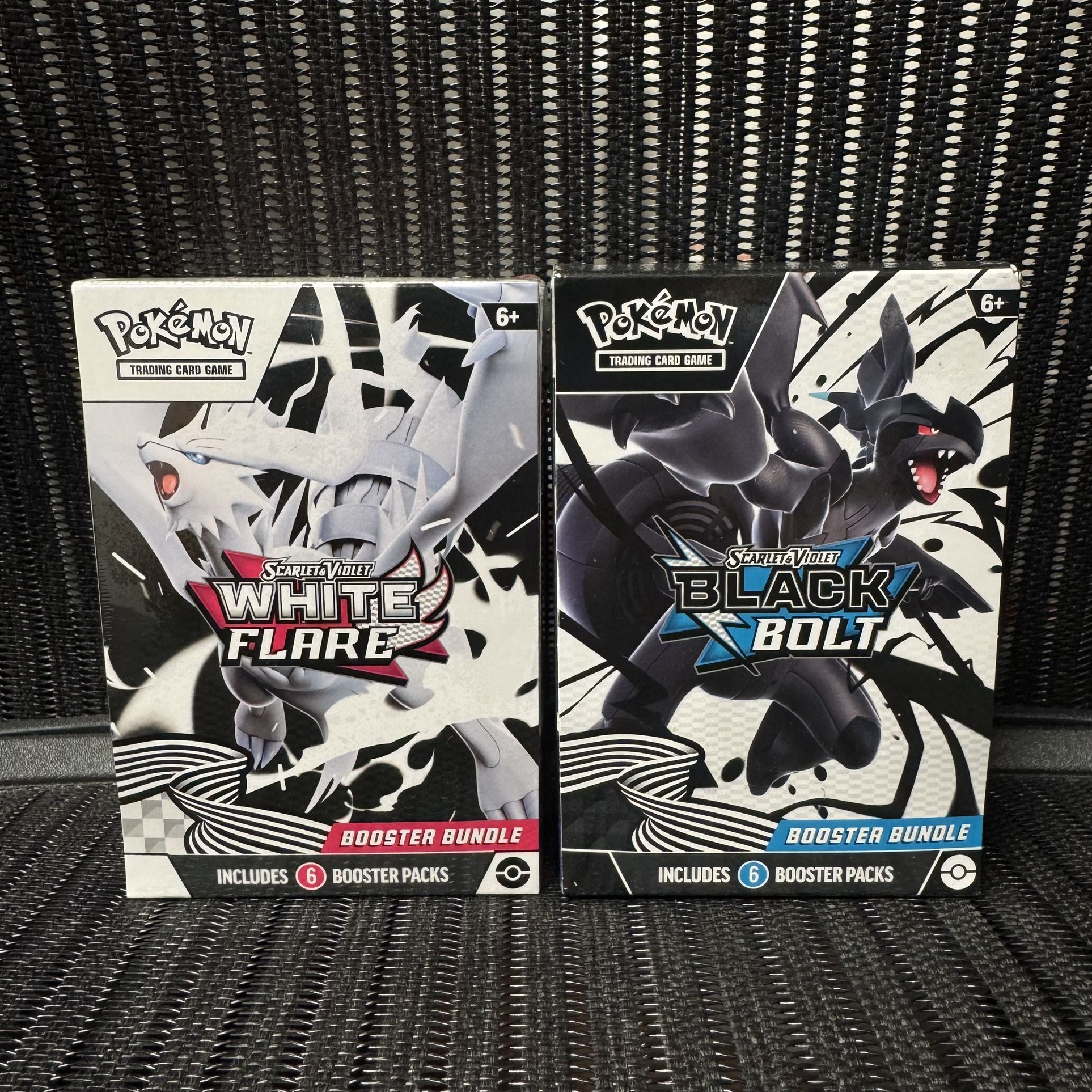 White Flare Black Bolt Booster Bundle Sealed Set Pokemon