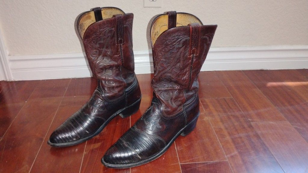 Men's Leather Cowboy Boots