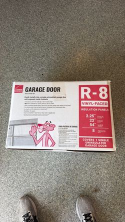 Garage door insulation Panels