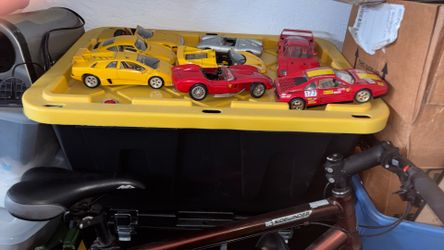 Die cast car collection