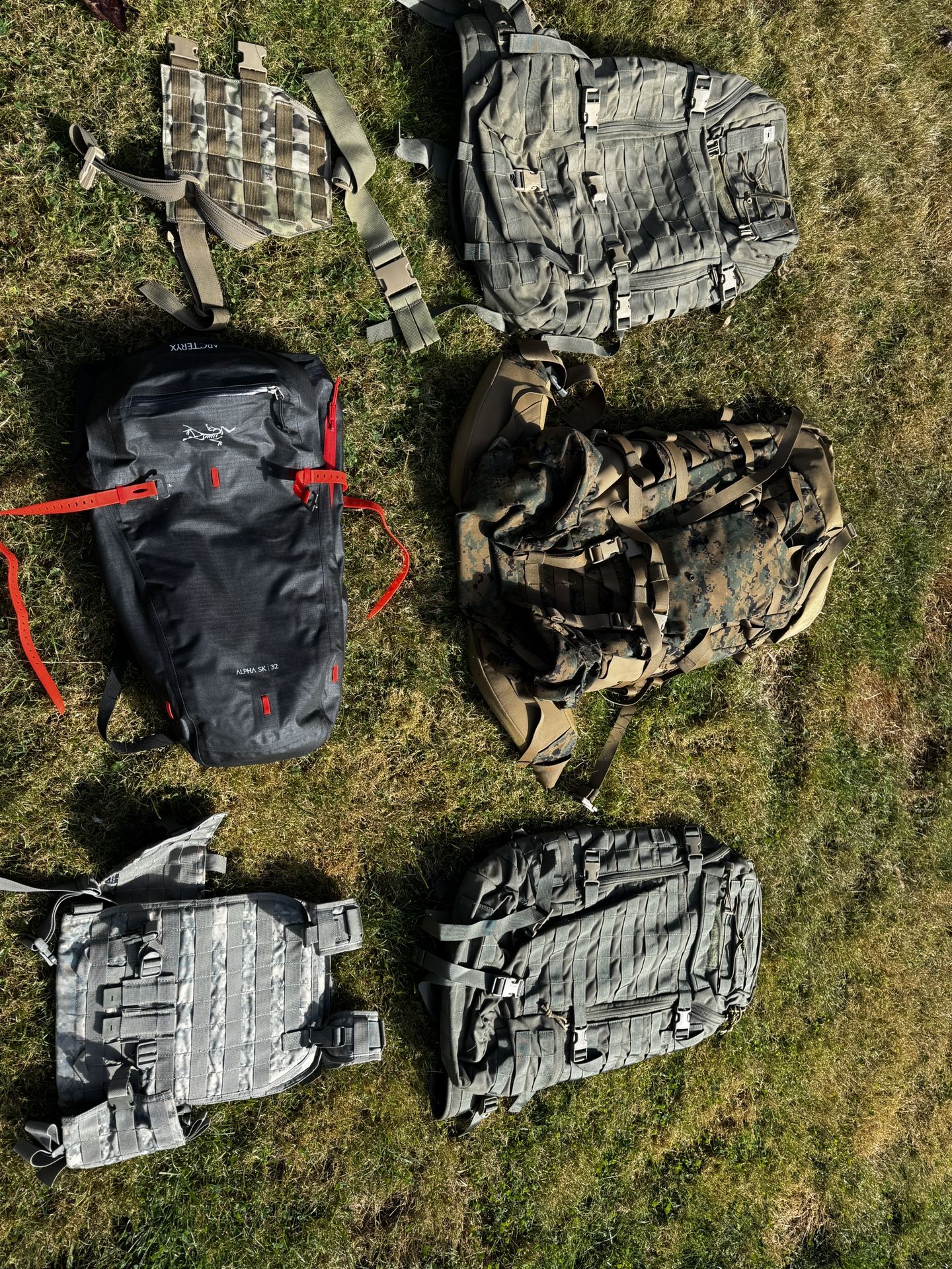 Backpacks Plate Carrier Leg Rig