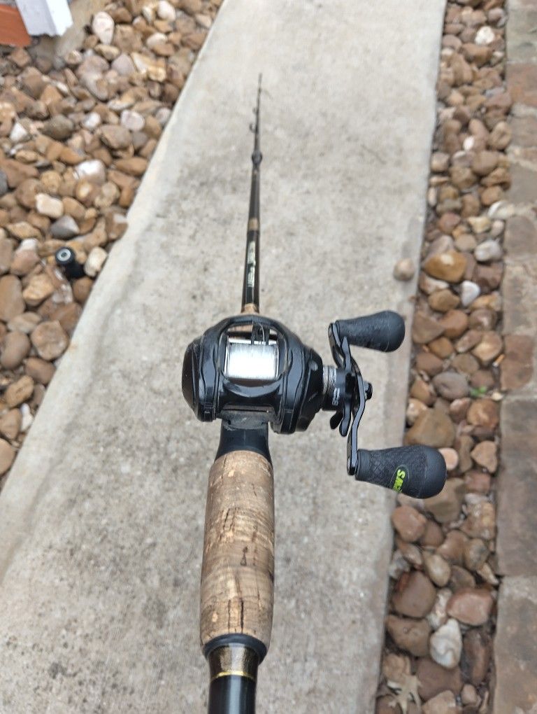 LEWS Bait Caster Reel/LEWS LAZER LG ROD Combo