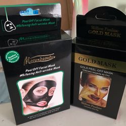 Bamboo And Gold Face masks